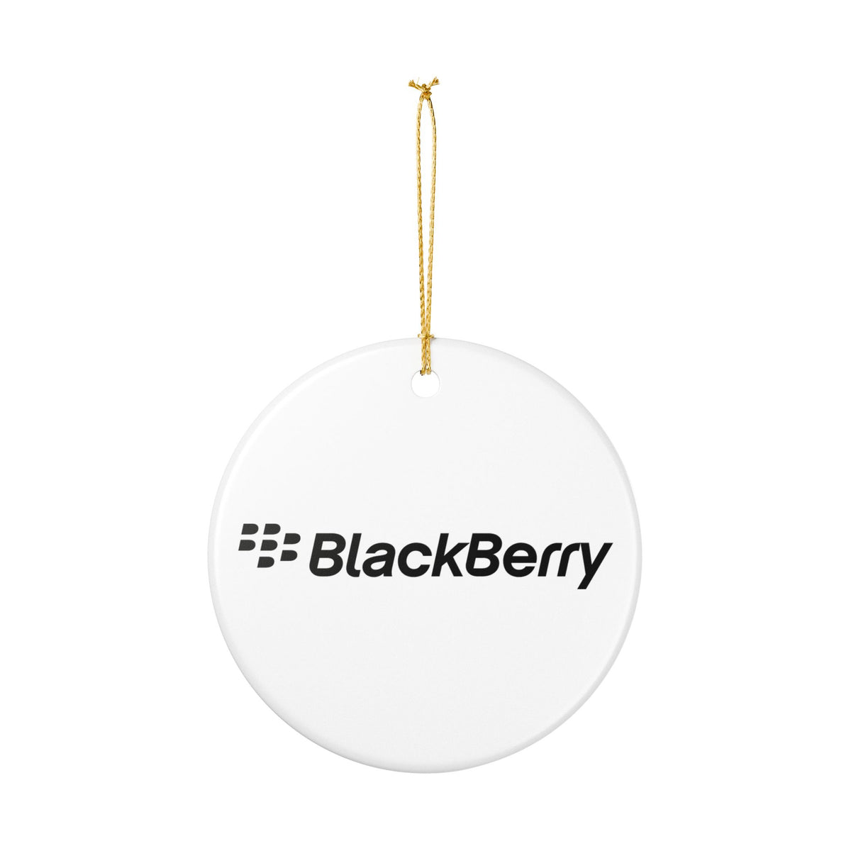 BlackBerry Ceramic Ornament