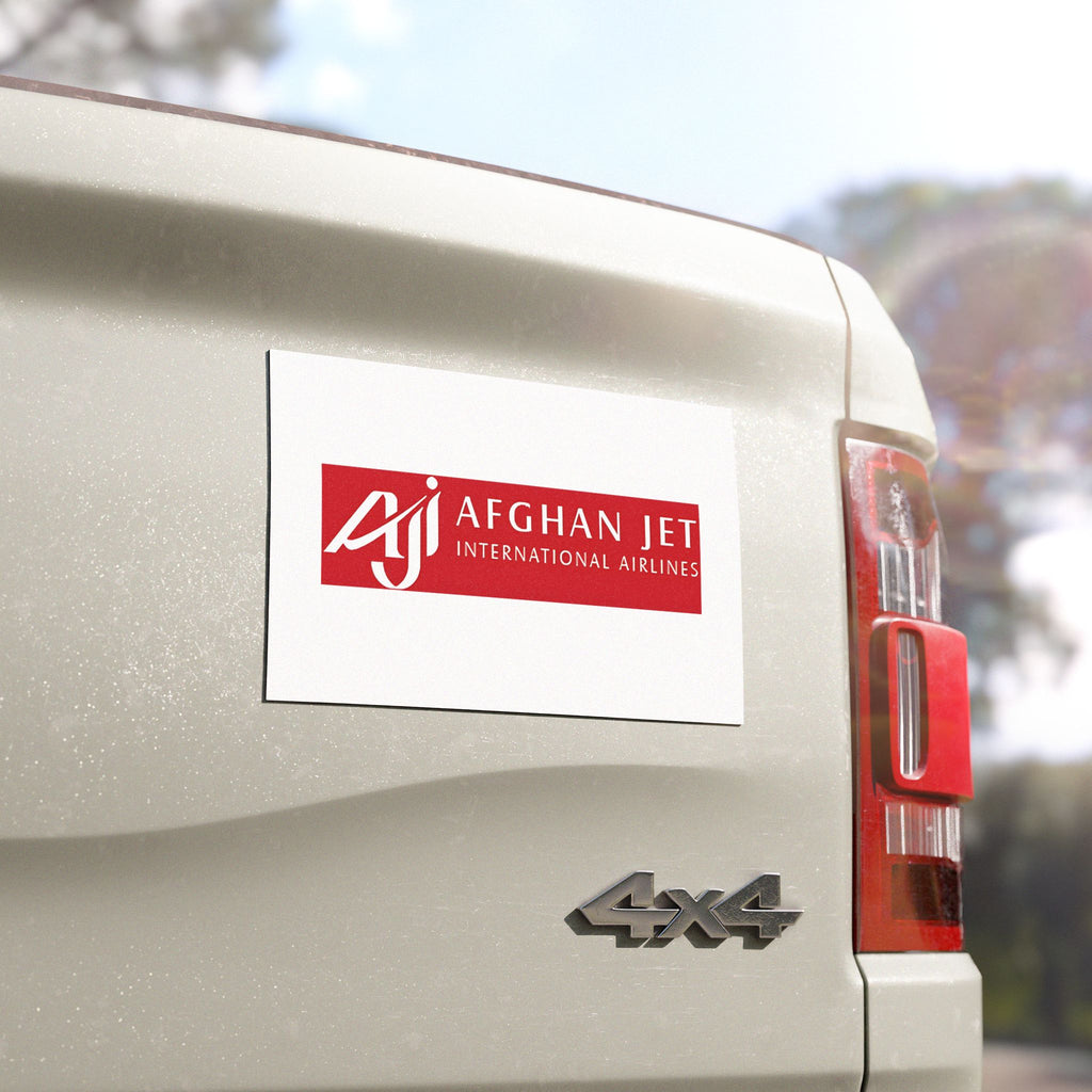 Afghan Jet International Airlines Car Magnet