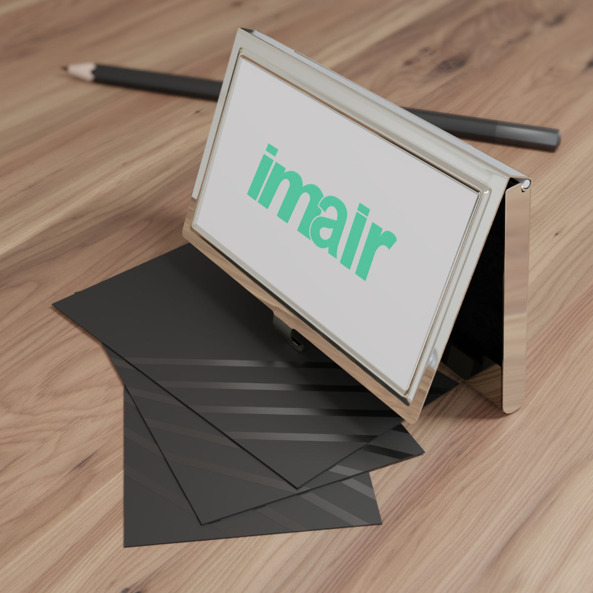 Imair Airlines Metal Business Card Holder
