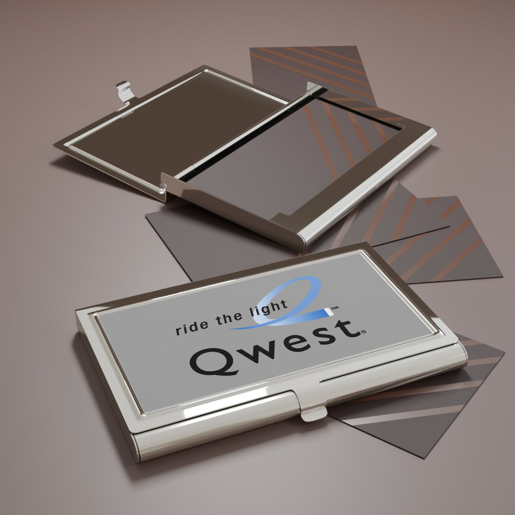 Qwest Metal Business Card Holder
