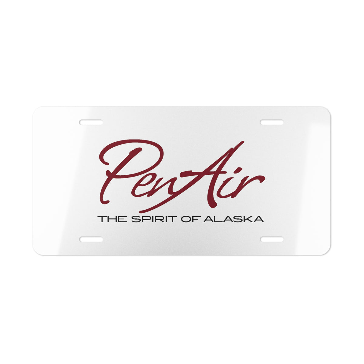 Peninsula Airways (PenAir) Vanity License Plate