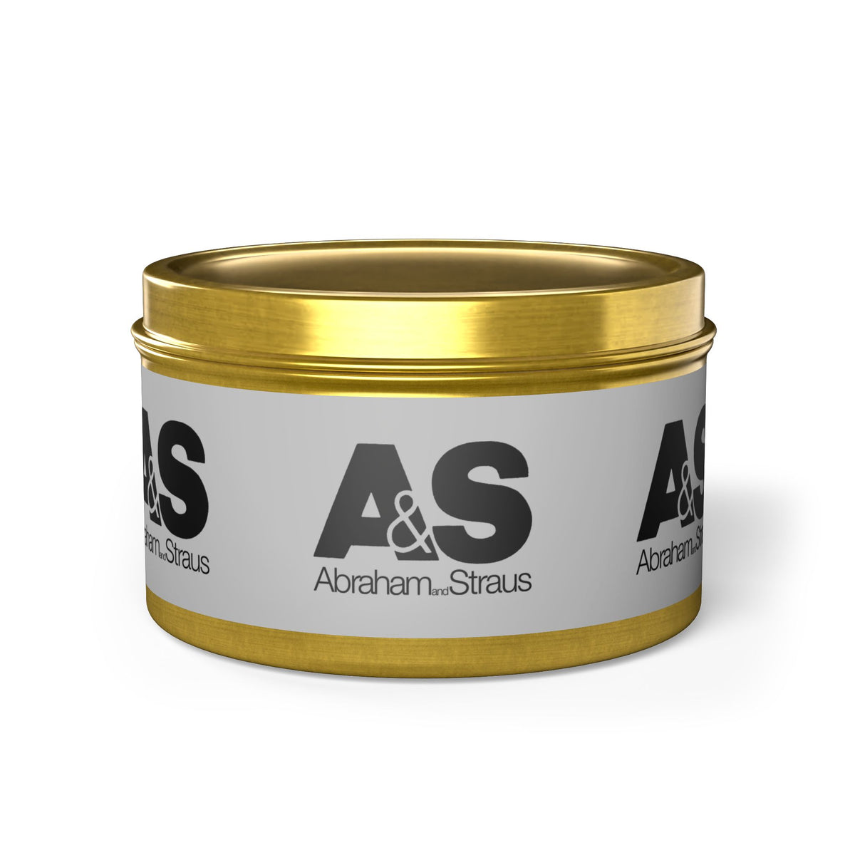 Abraham & Straus Tin Candle