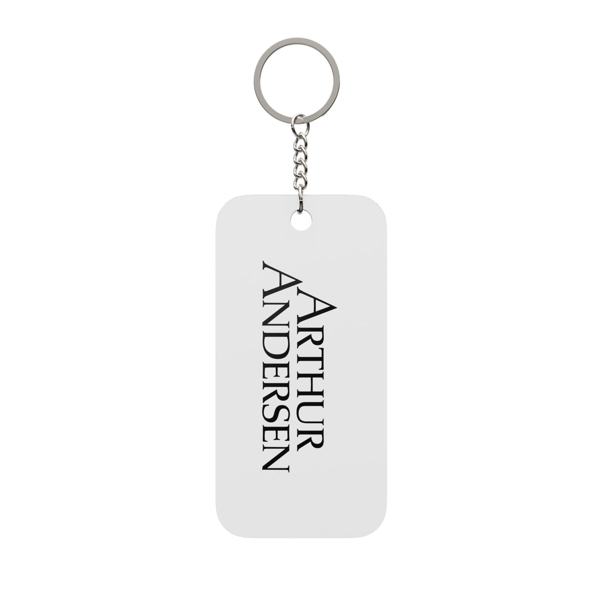 Arthur Andersen Double-Sided Keychain Charm