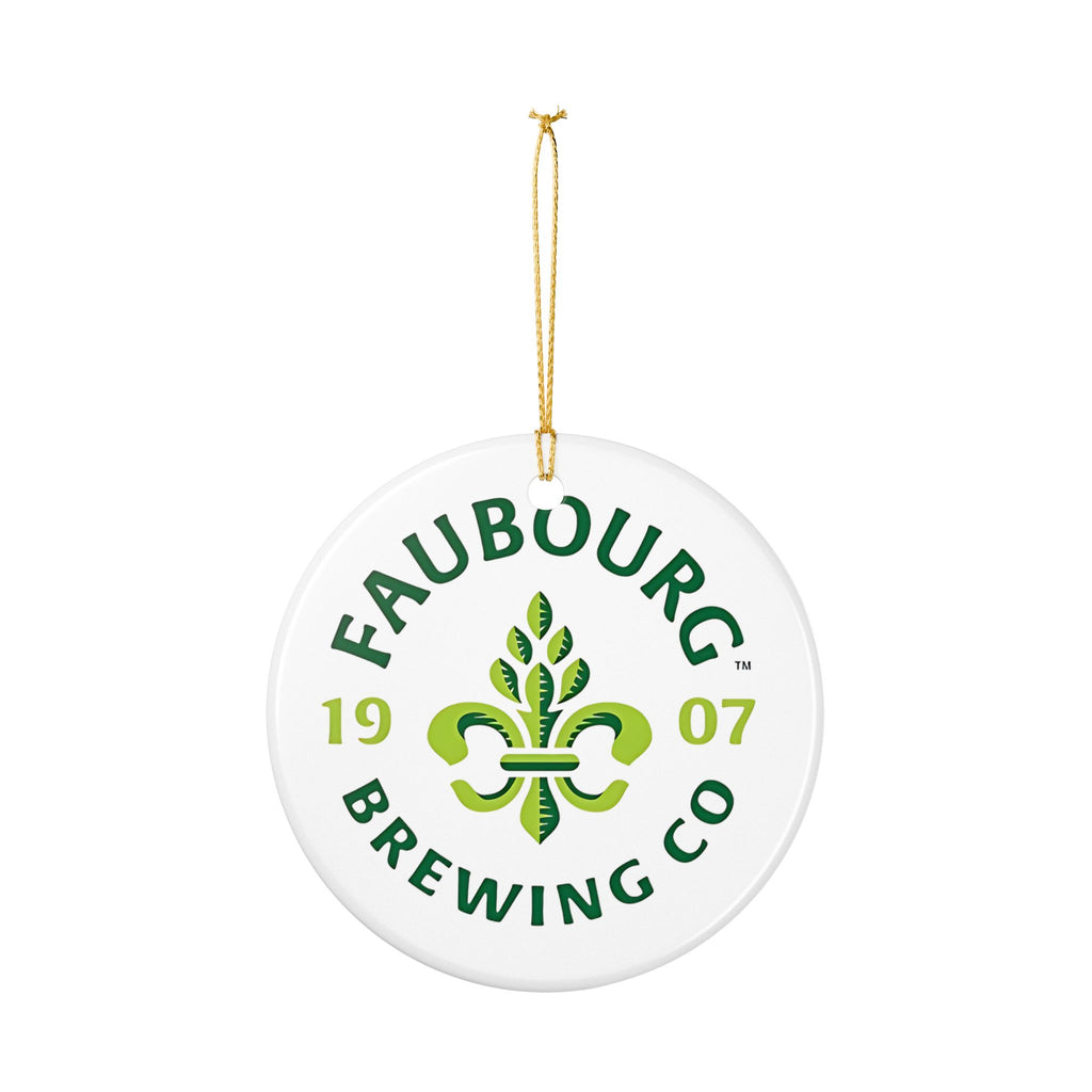 Faubourg Brewing Ceramic Ornament