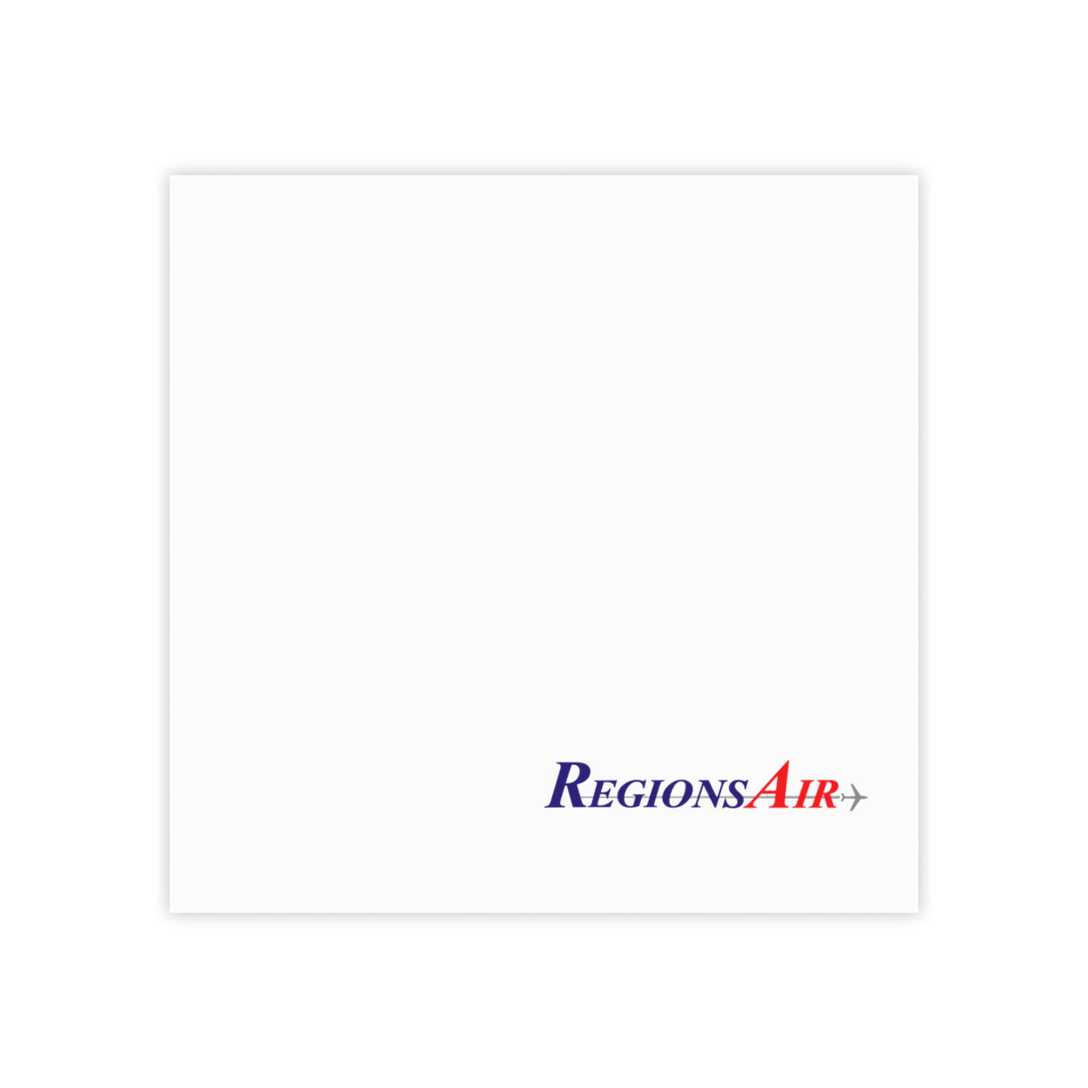 RegionsAir Sticky Post-it Note Pad