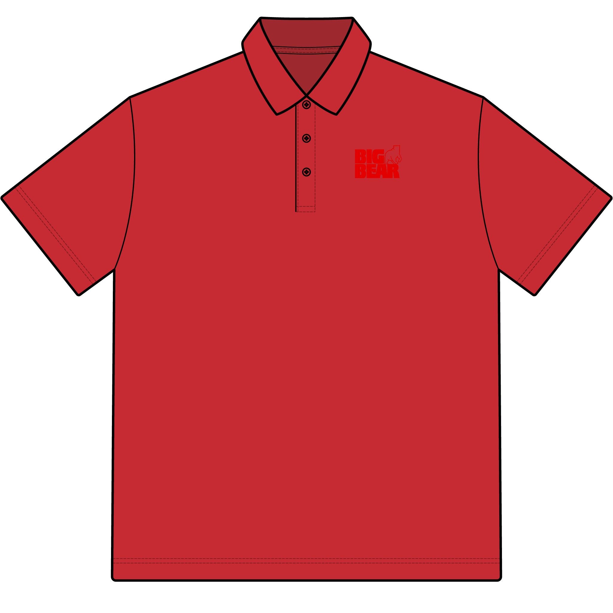 Big Bear Stores Cotton Polo Shirt