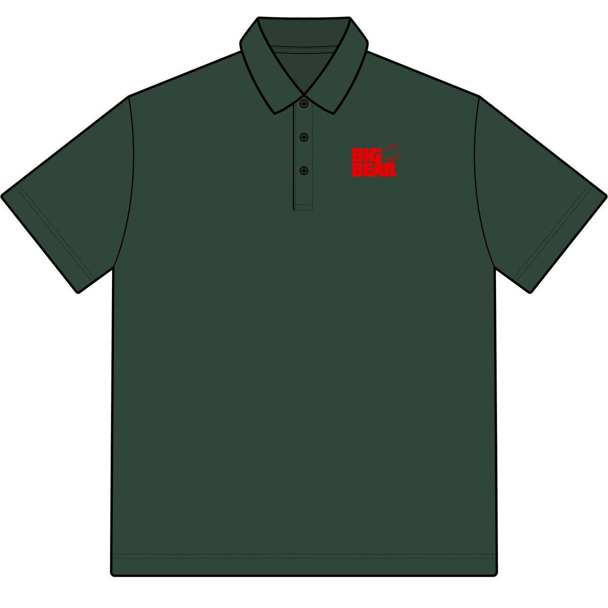 Big Bear Stores Cotton Polo Shirt