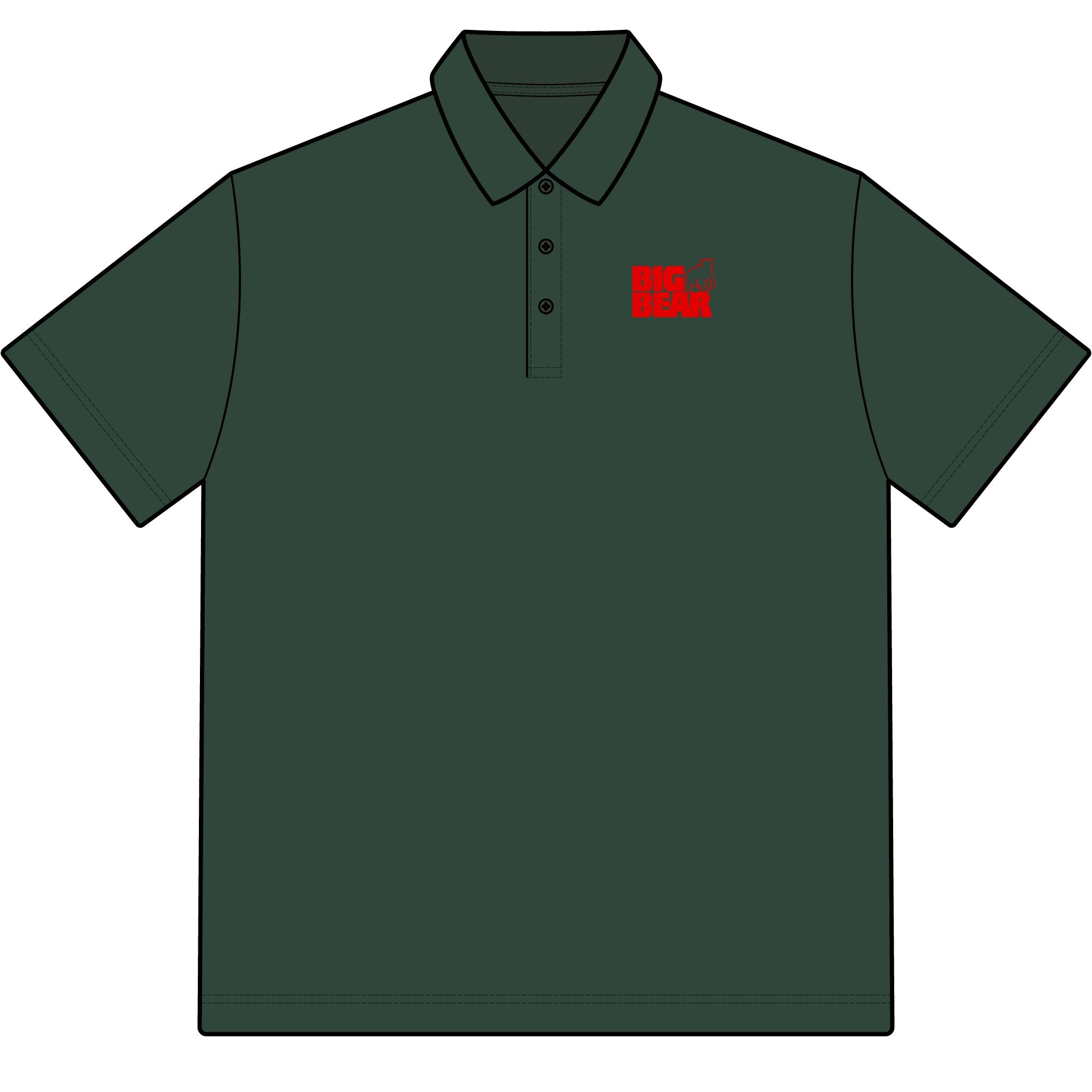 Big Bear Stores Cotton Polo Shirt