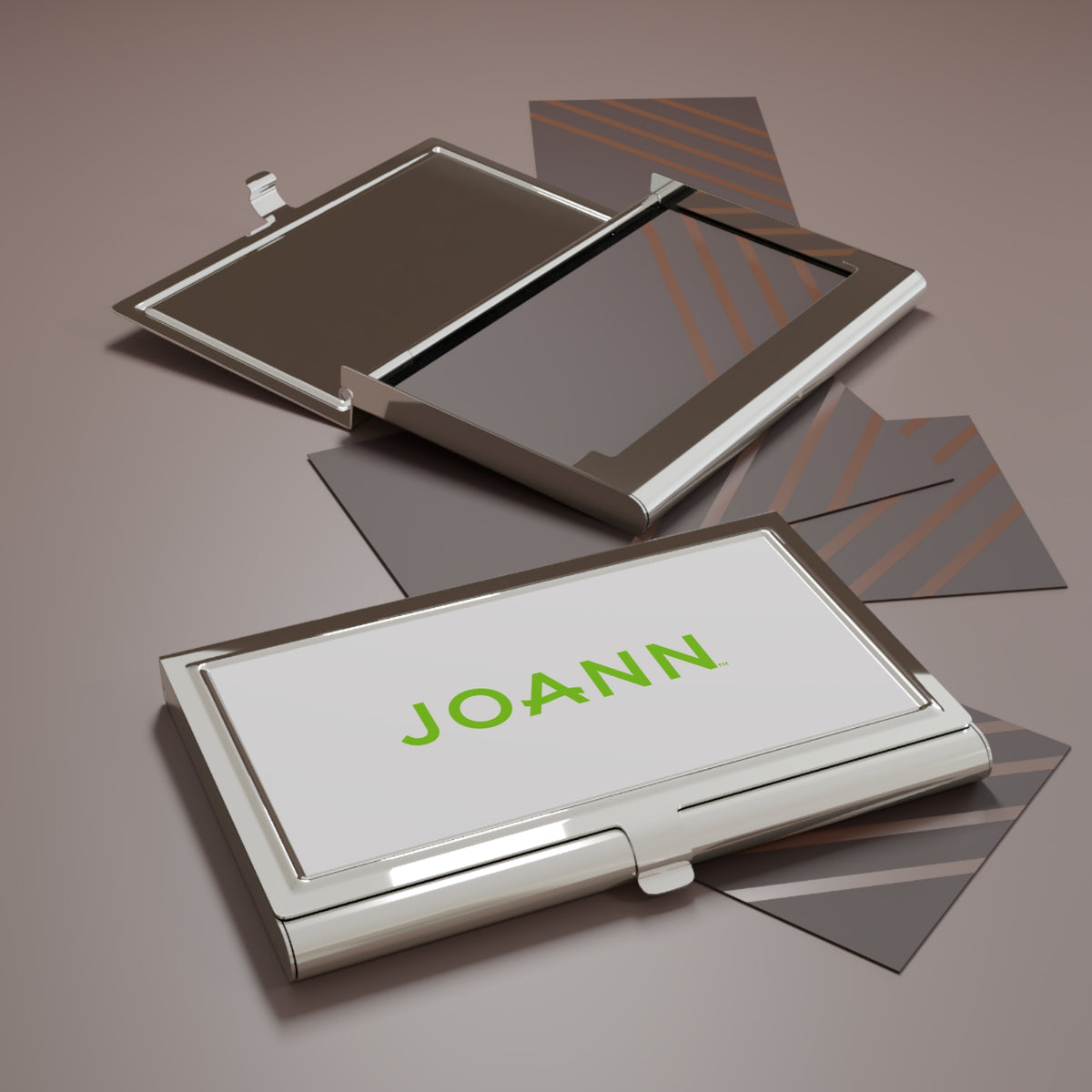 Jo-Ann Fabrics Metal Business Card Holder