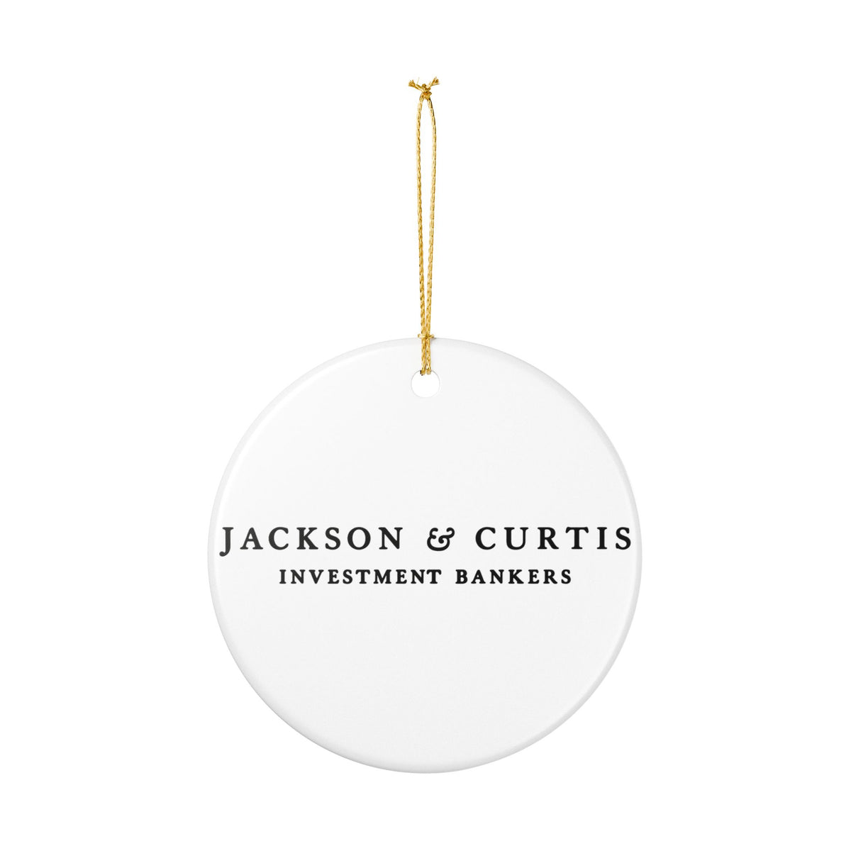 Jackson & Curtis Ceramic Ornament