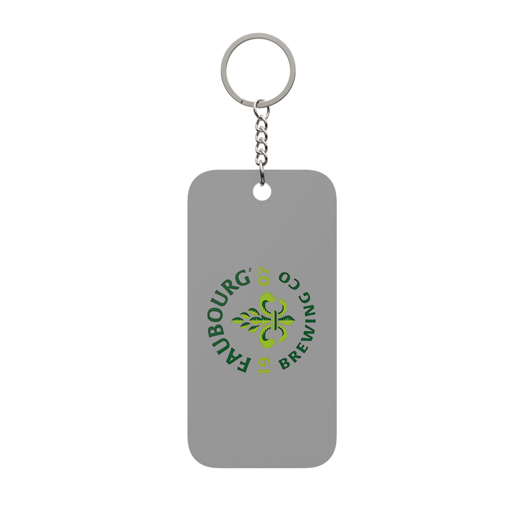 Faubourg Brewing Double-Sided Keychain Charm
