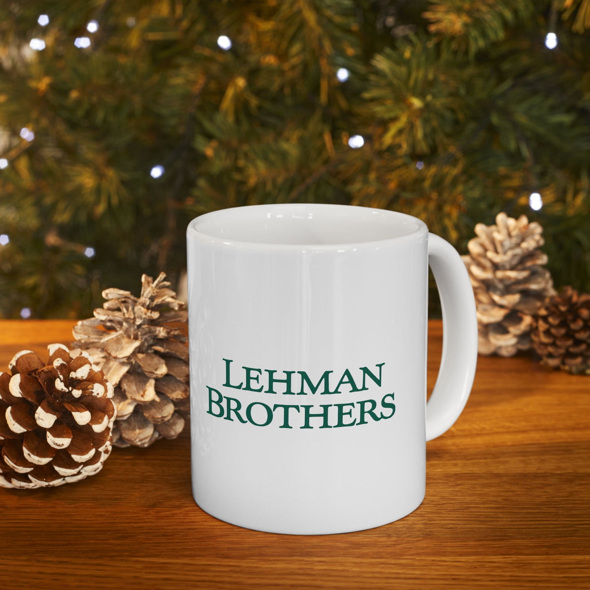 Lehman Brothers Ceramic Mug