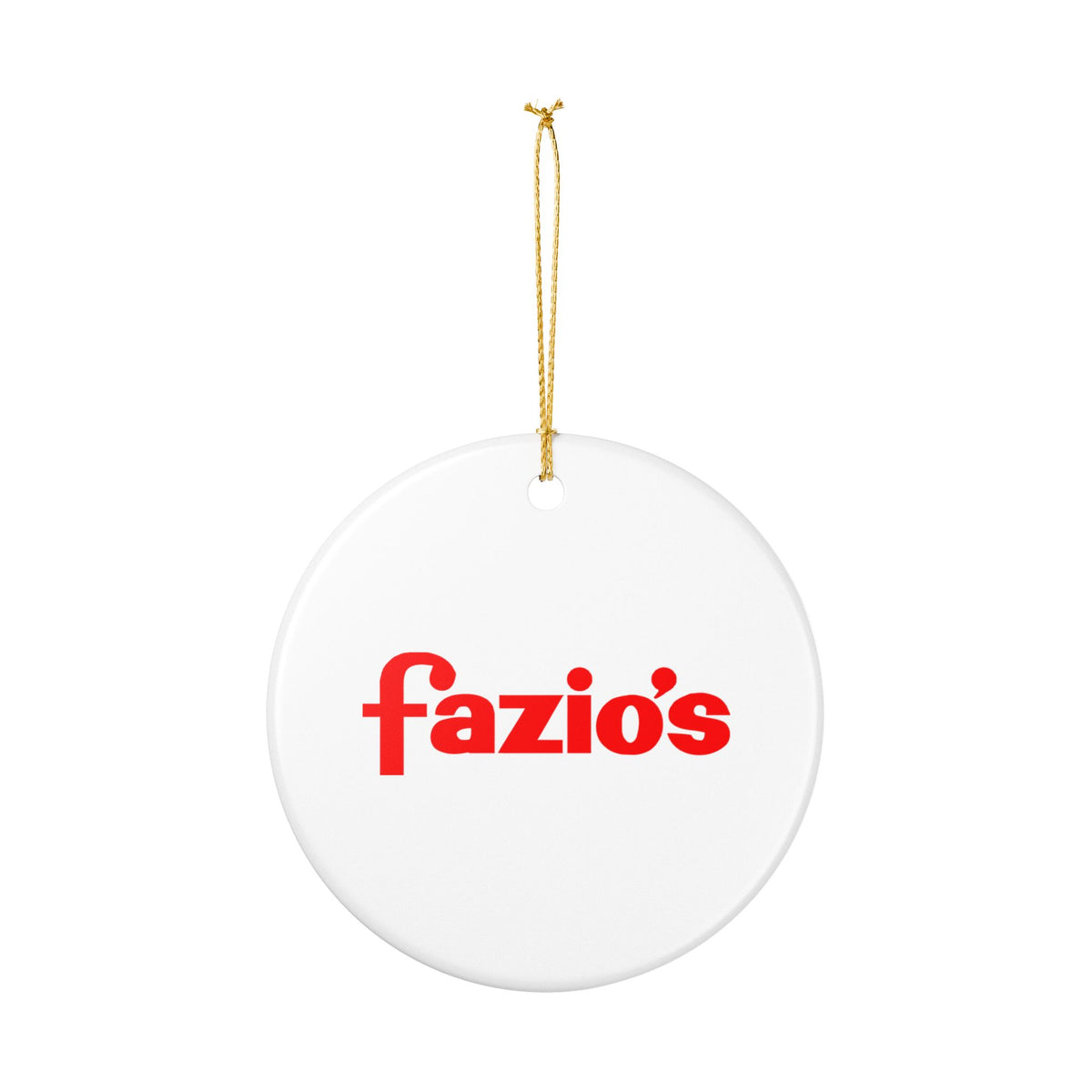 Fazio's (Fisher Foods) Ceramic Ornament
