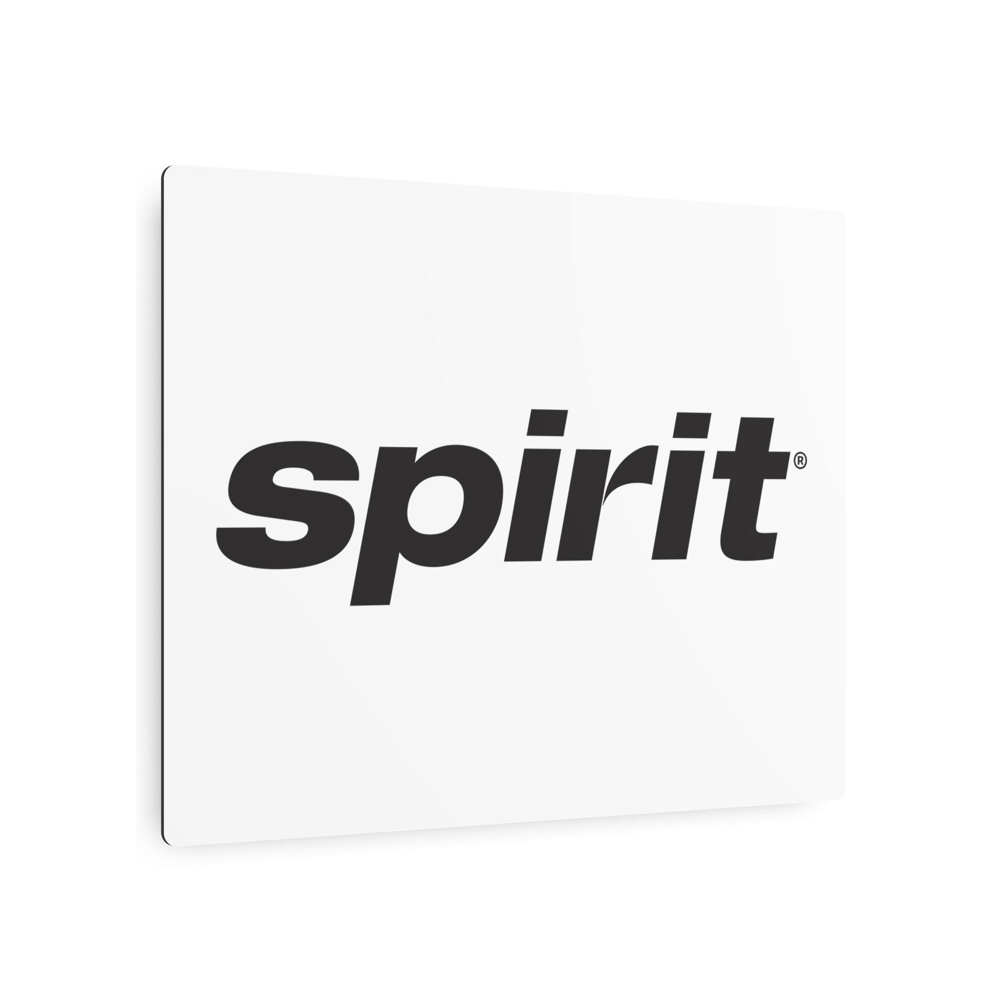 Spirit Airlines Metal Sign
