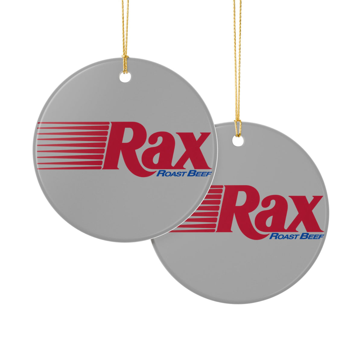 Rax Roast Beef Ceramic Ornament