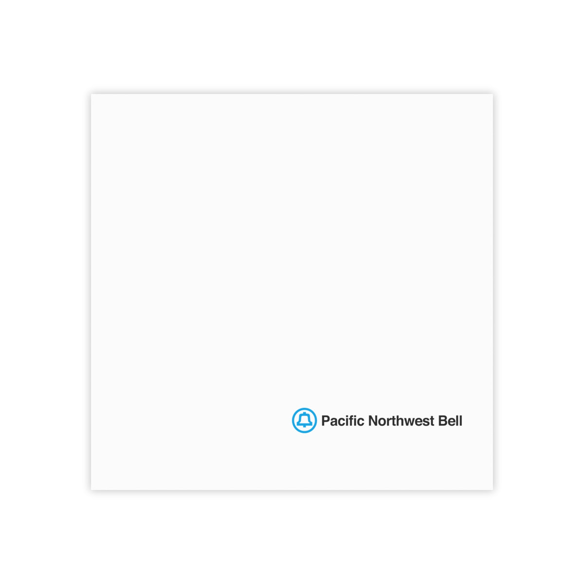Pacific Northwest Bell Telephone Company Sticky Post-it Note Pad