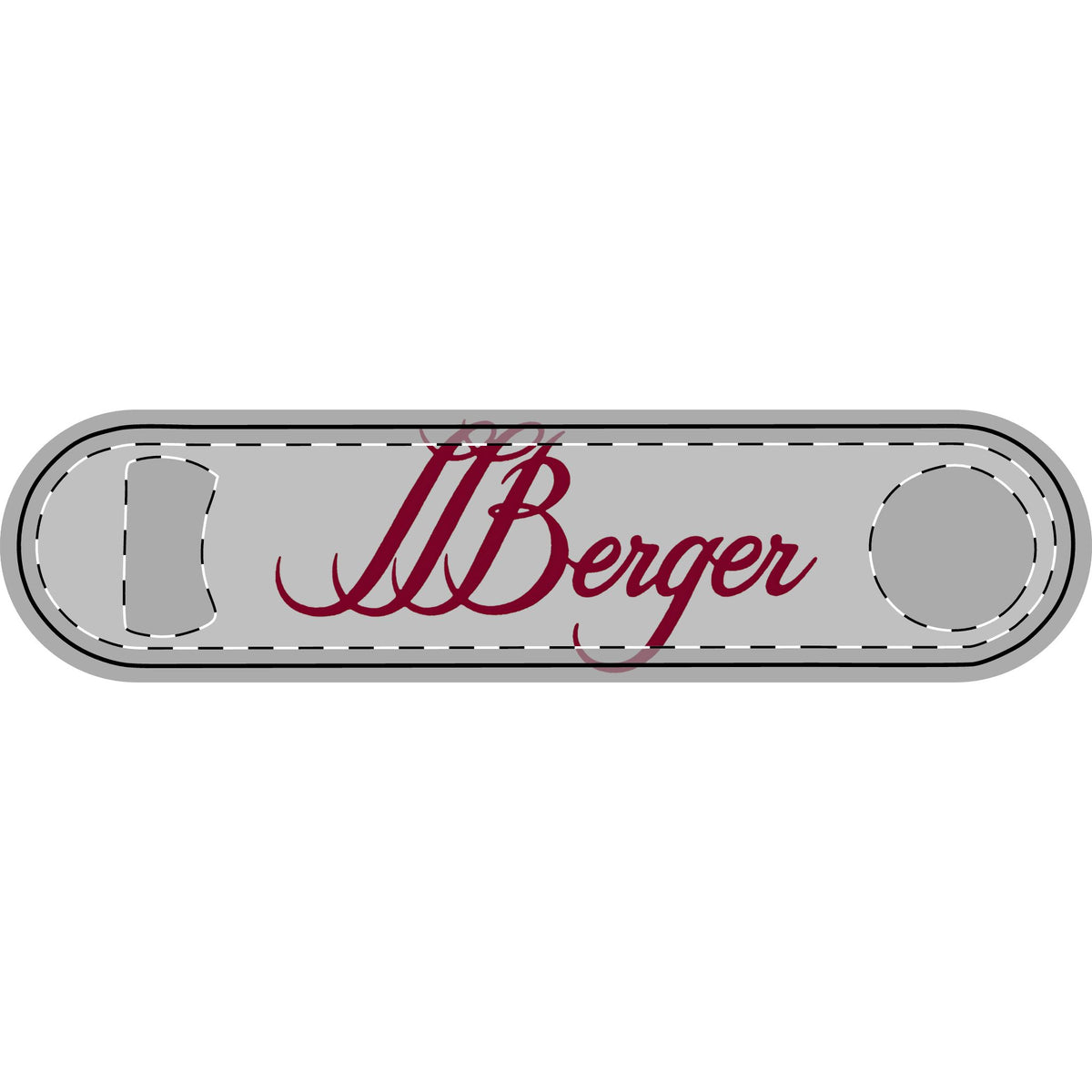 L. L. Berger Metal Bottle Opener