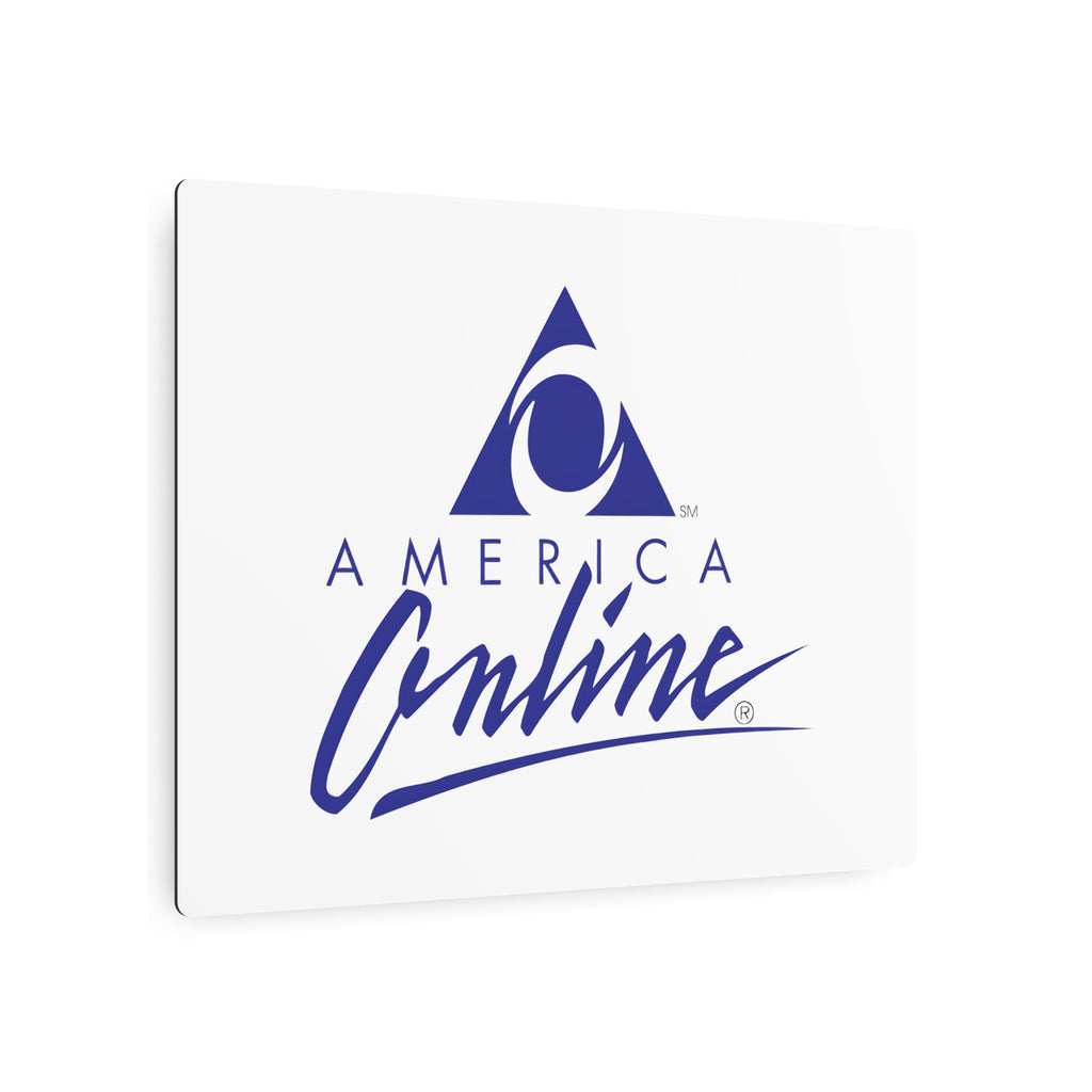 America Online (AOL) Metal Sign