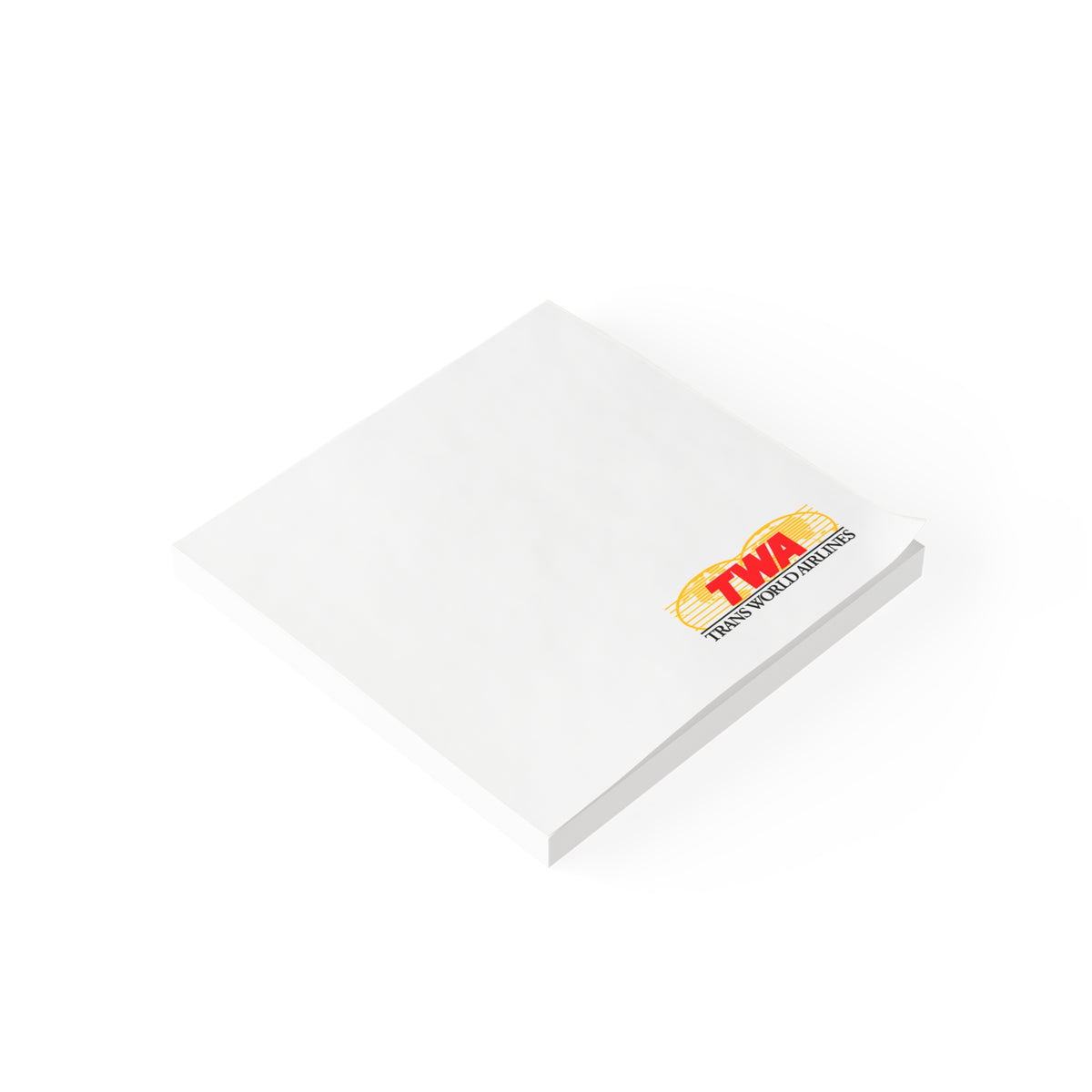 Trans World Airlines (TWA) Sticky Post-it Note Pad