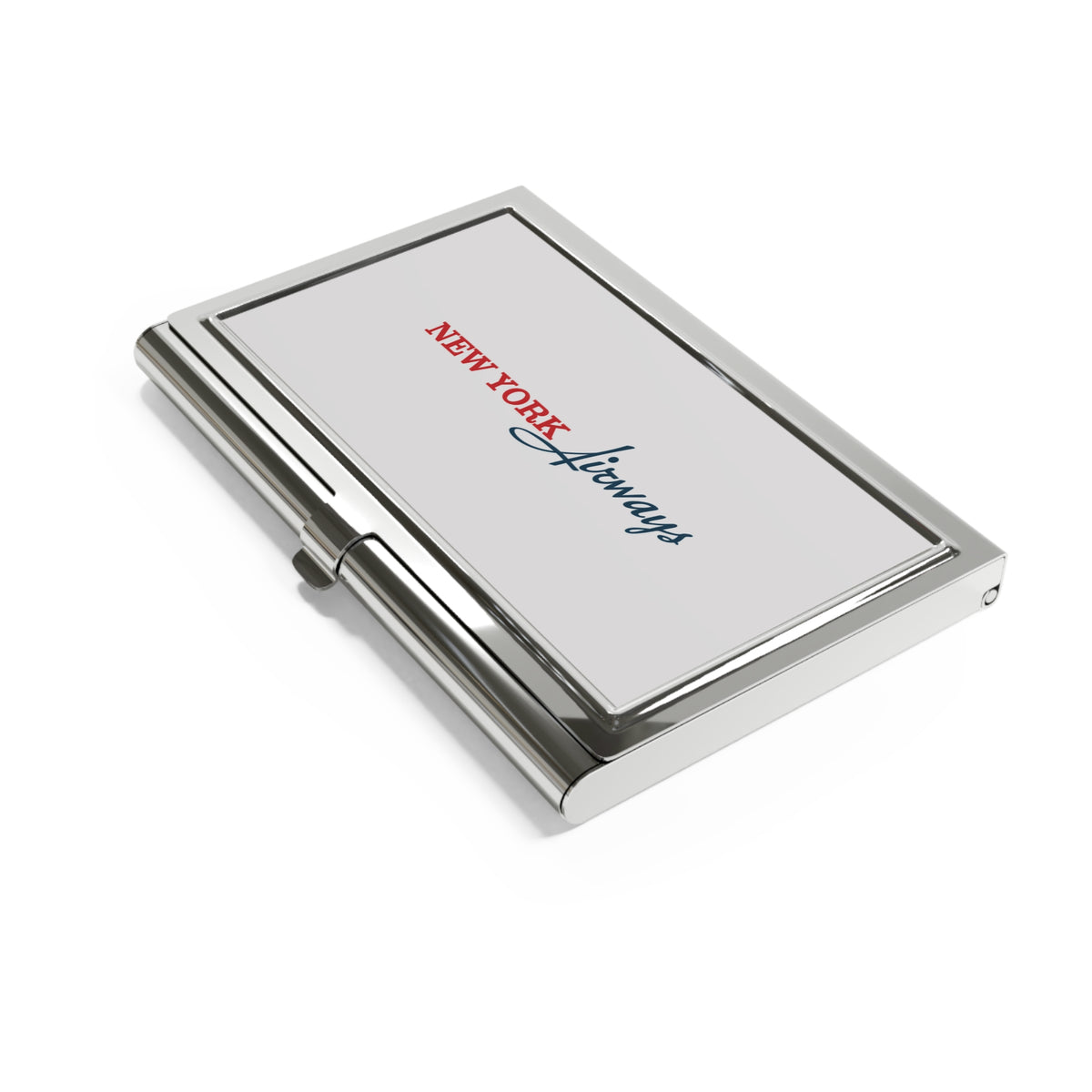 New York Airways Metal Business Card Holder