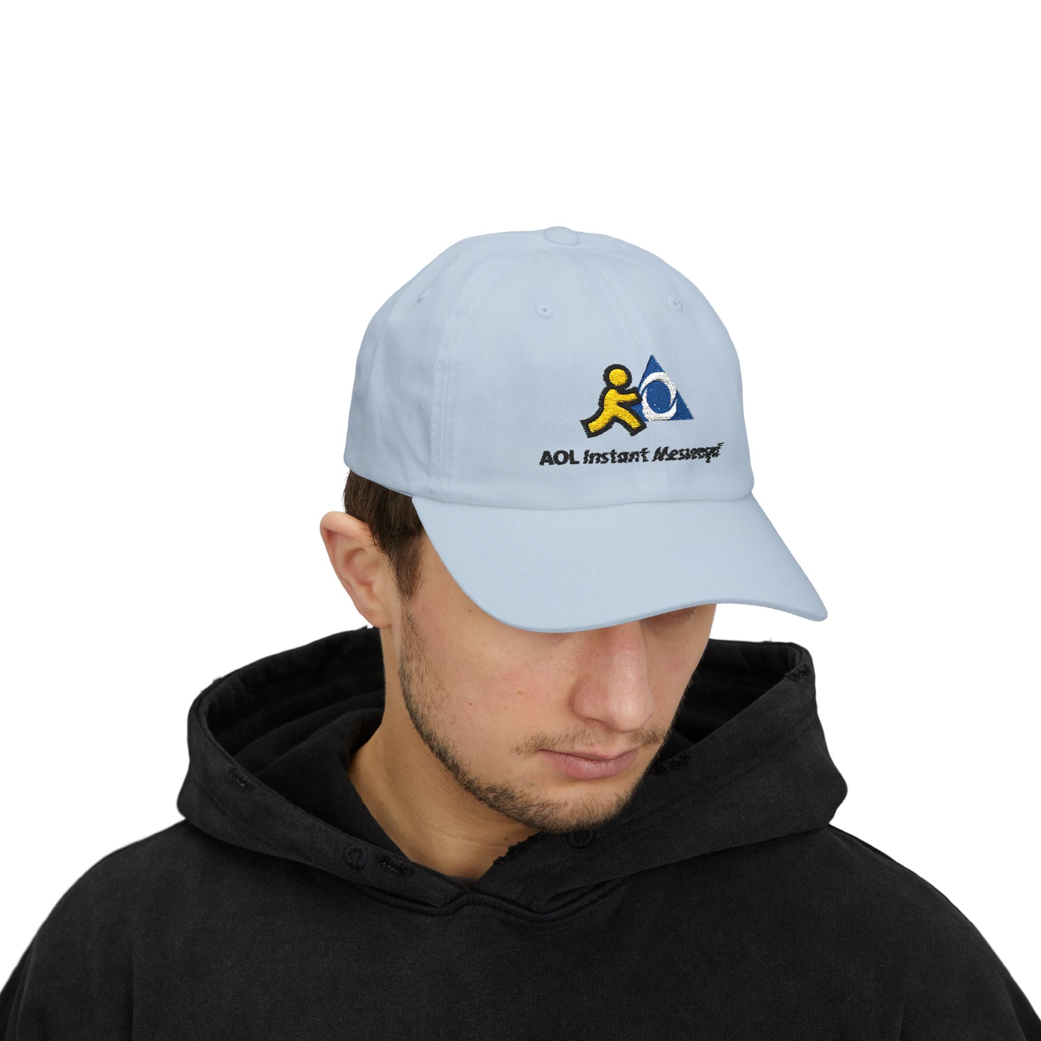 AOL Instant Messenger (AIM) Embroidered Dad Cap Hat