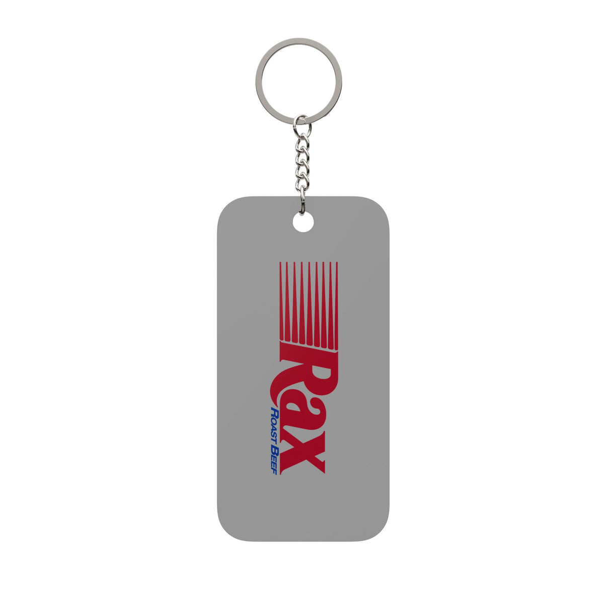 Rax Roast Beef Double-Sided Keychain Charm