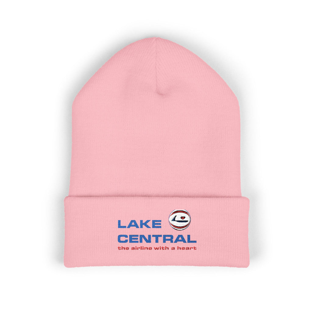 Lake Central Airlines Cuffed Beanie