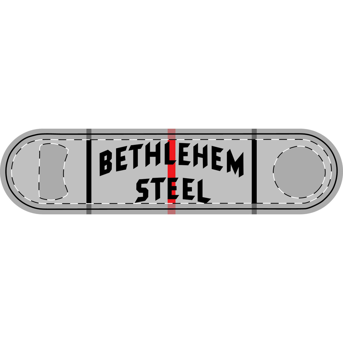 Bethlehem Steel Corporation Metal Bottle Opener