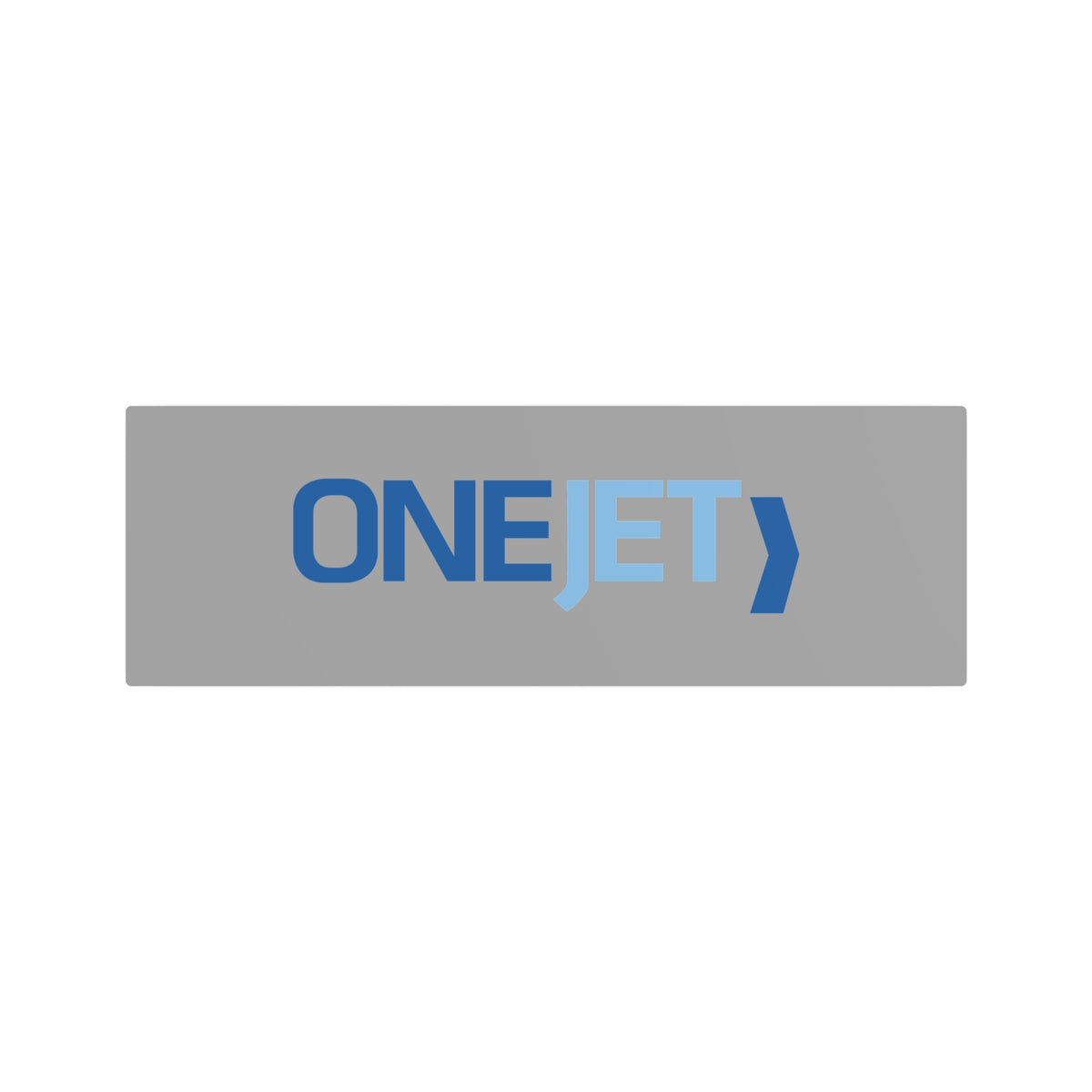 OneJet Metal Sign