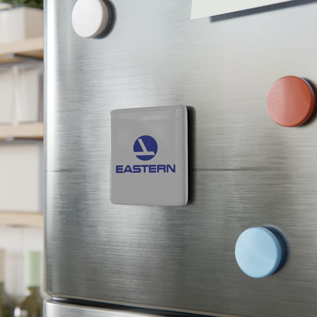 Eastern Air Lines Square Porcelain Fridge Magnet