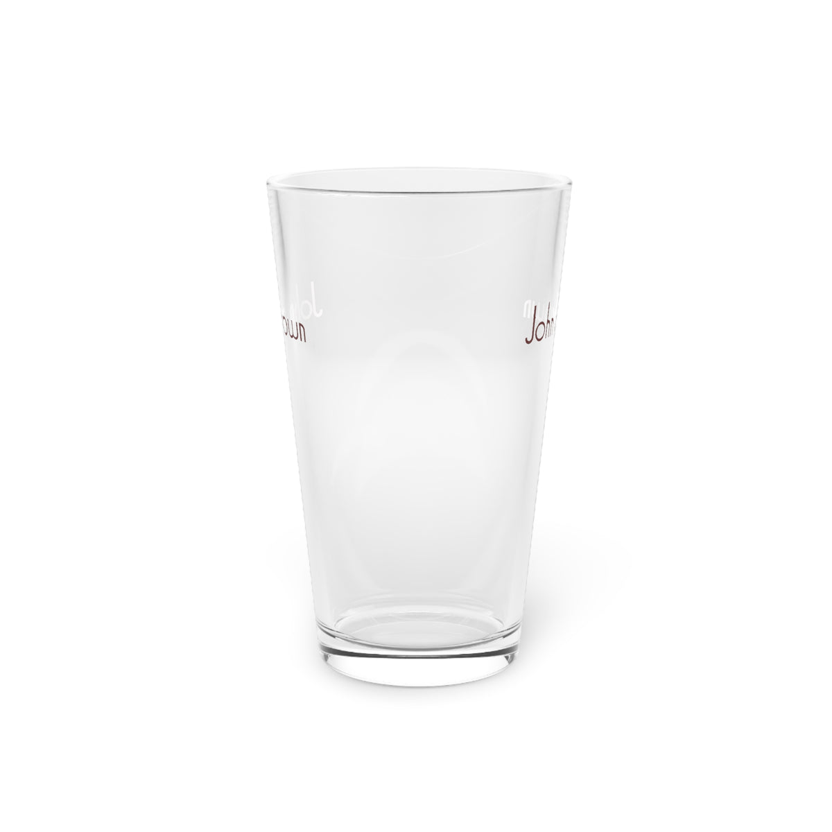 John A. Brown 16oz Pint Glass