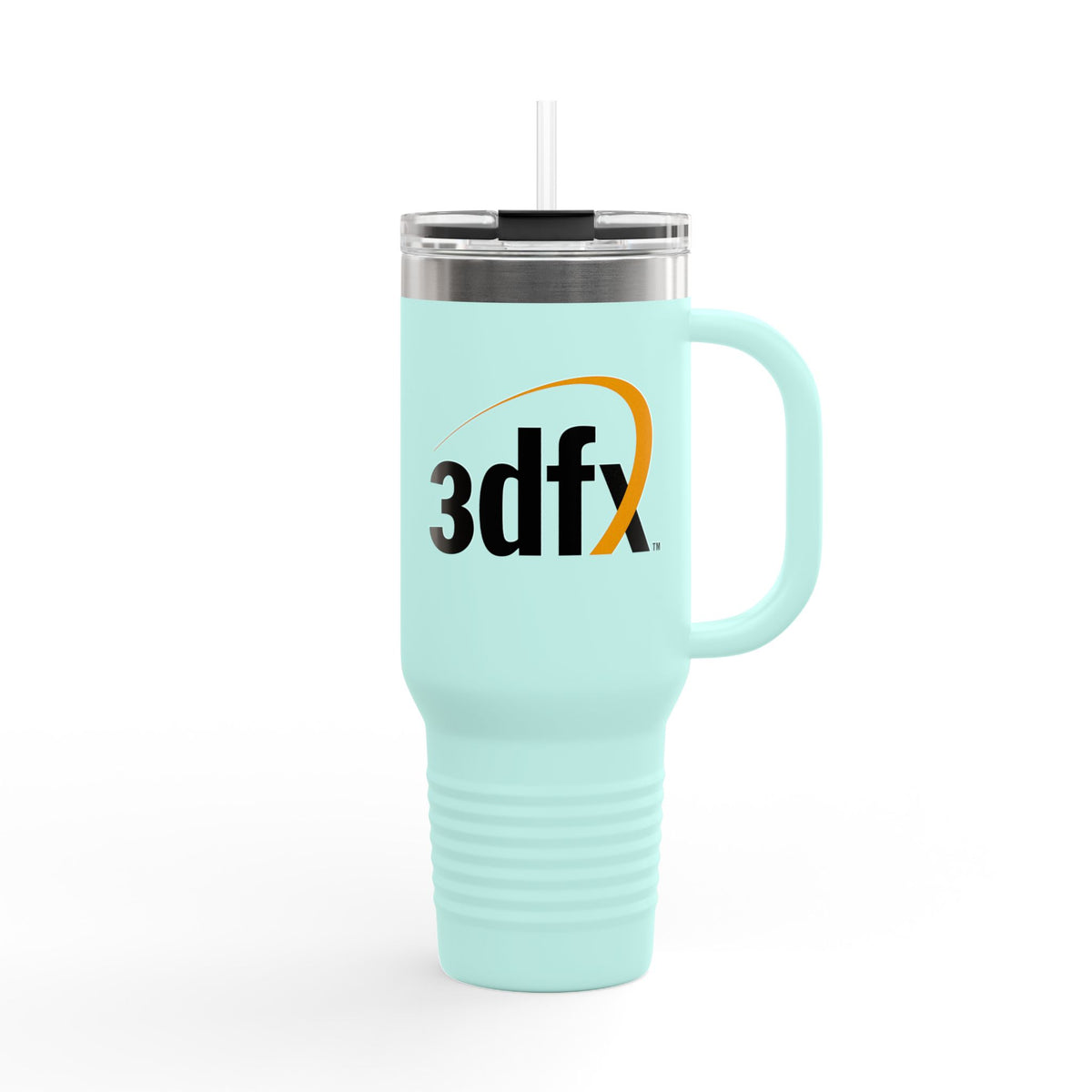 3dfx Interactive 40oz Insulated Travel Mug Stainless Tumbler