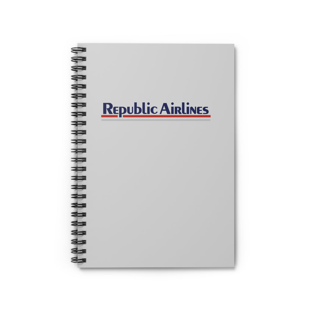 Republic Airlines Spiral Notebook