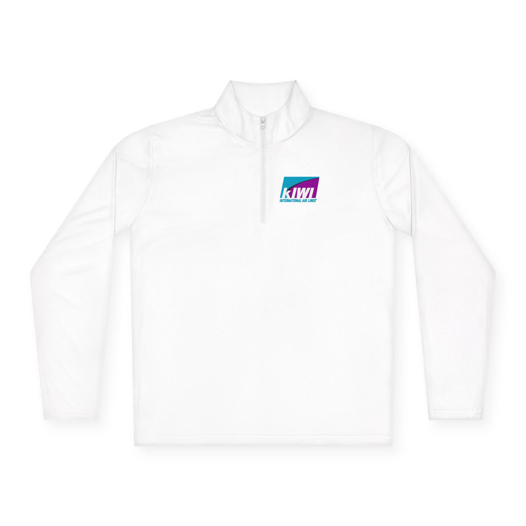 Kiwi International Air Lines Unisex Quarter Zip Pullover