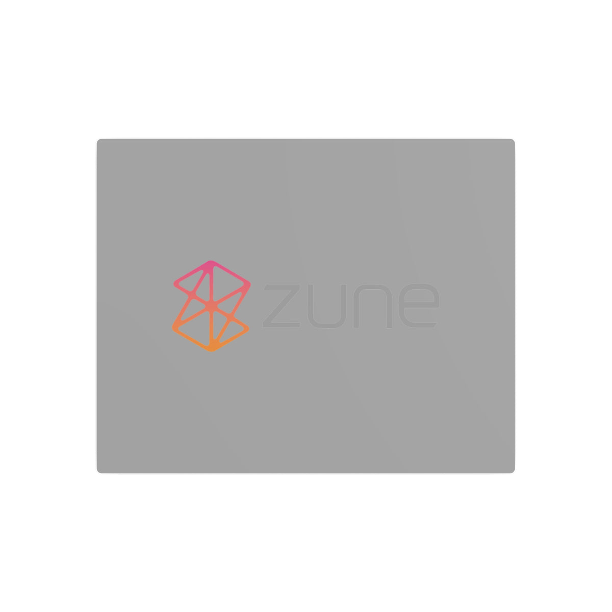 Zune Metal Sign
