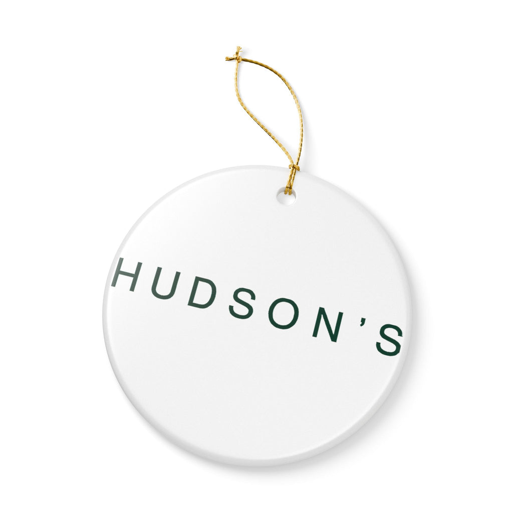 Hudson's Ceramic Ornament