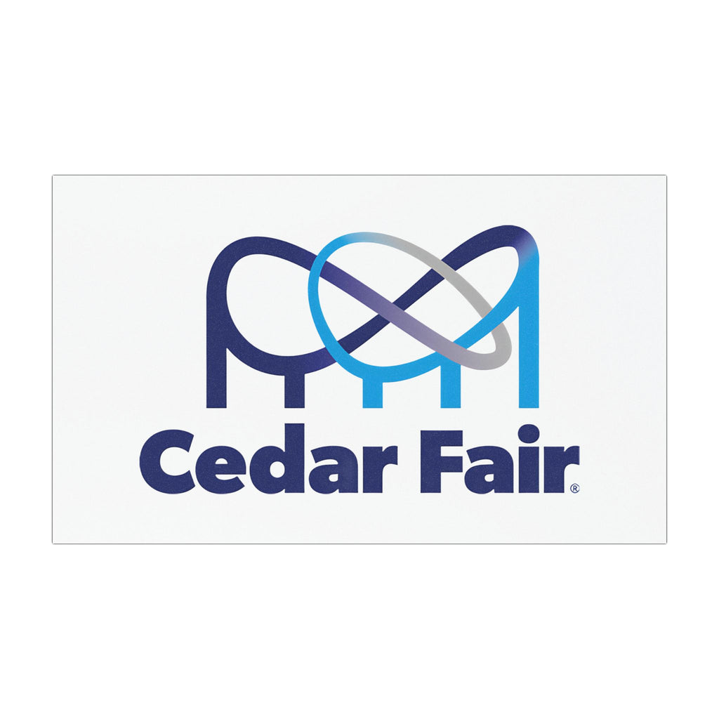 Cedar Fair Car Magnet