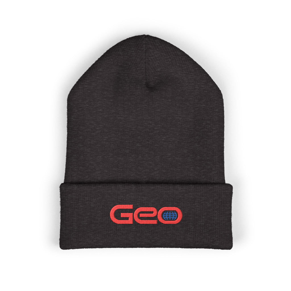 Geo Cuffed Beanie