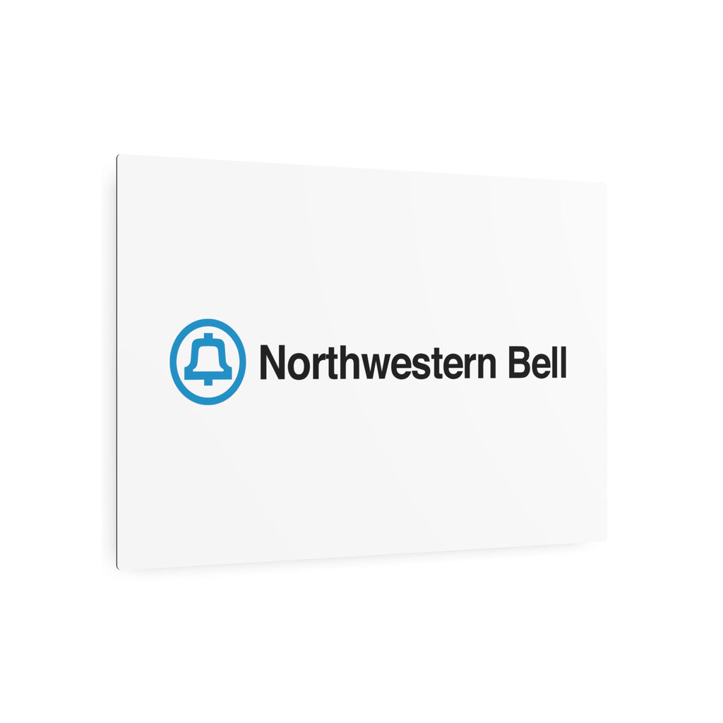 Northwestern Bell Metal Sign