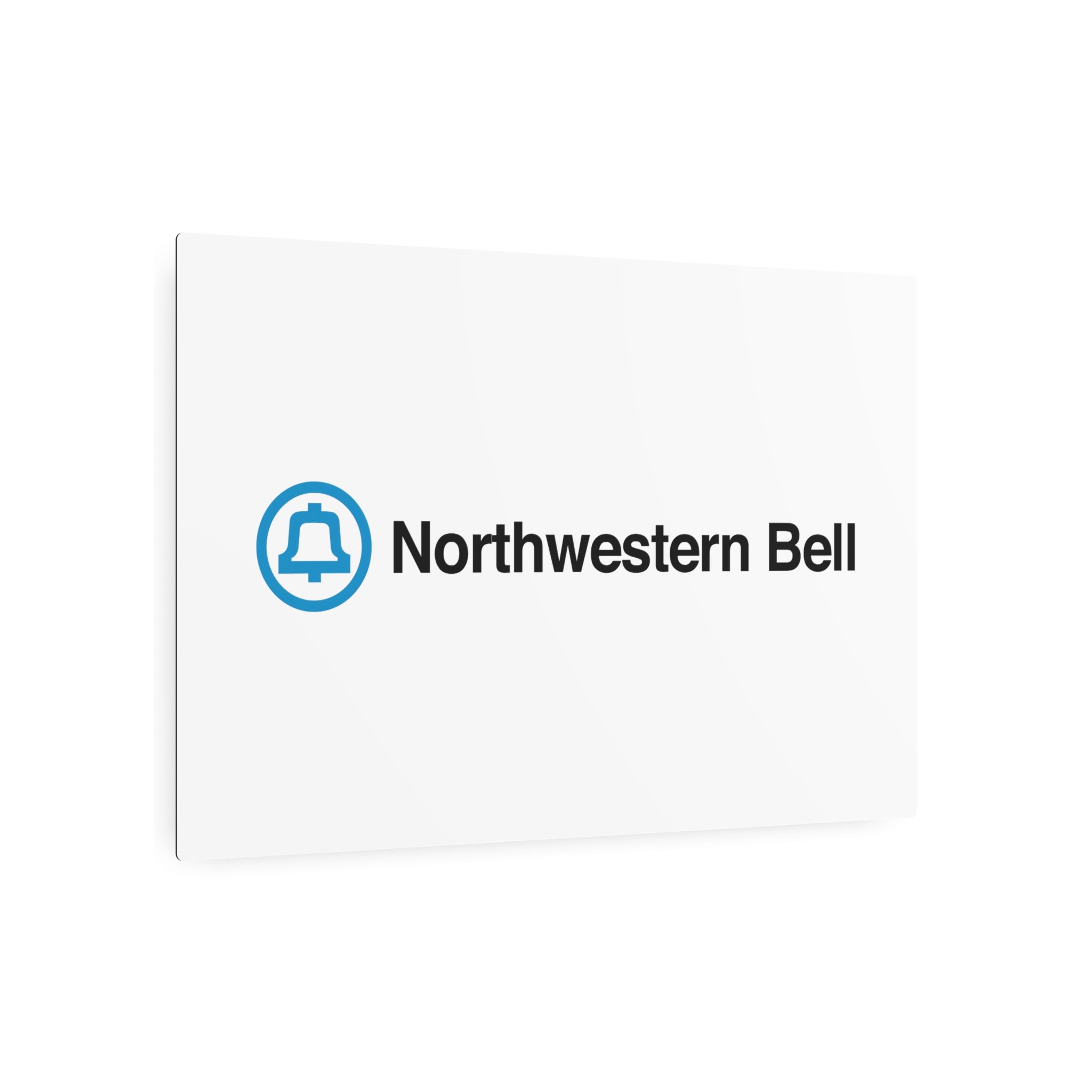 Northwestern Bell Metal Sign