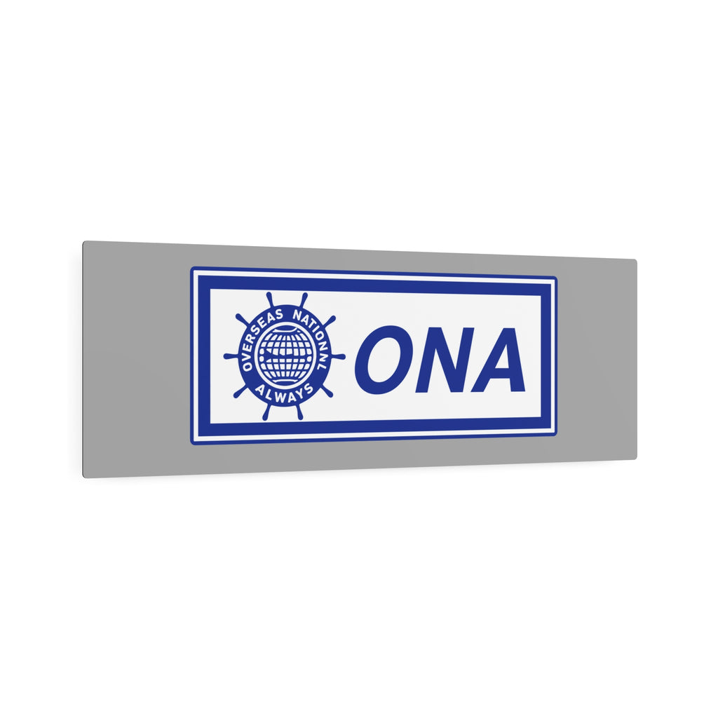 Overseas National Airways Metal Sign