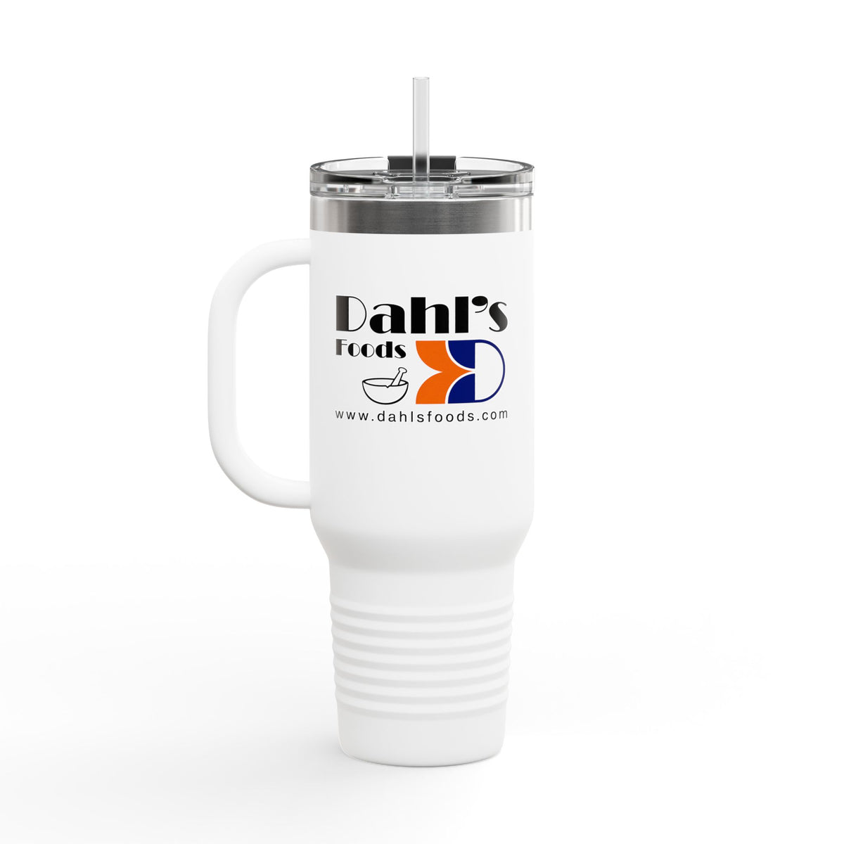 Dahl's Foods 40oz Insulated Travel Mug Stainless Tumbler