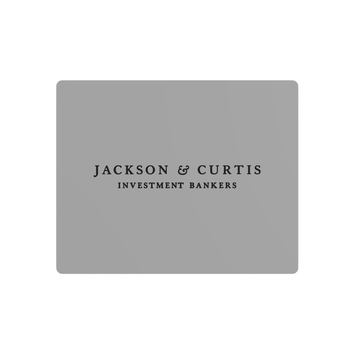 Jackson & Curtis Metal Sign