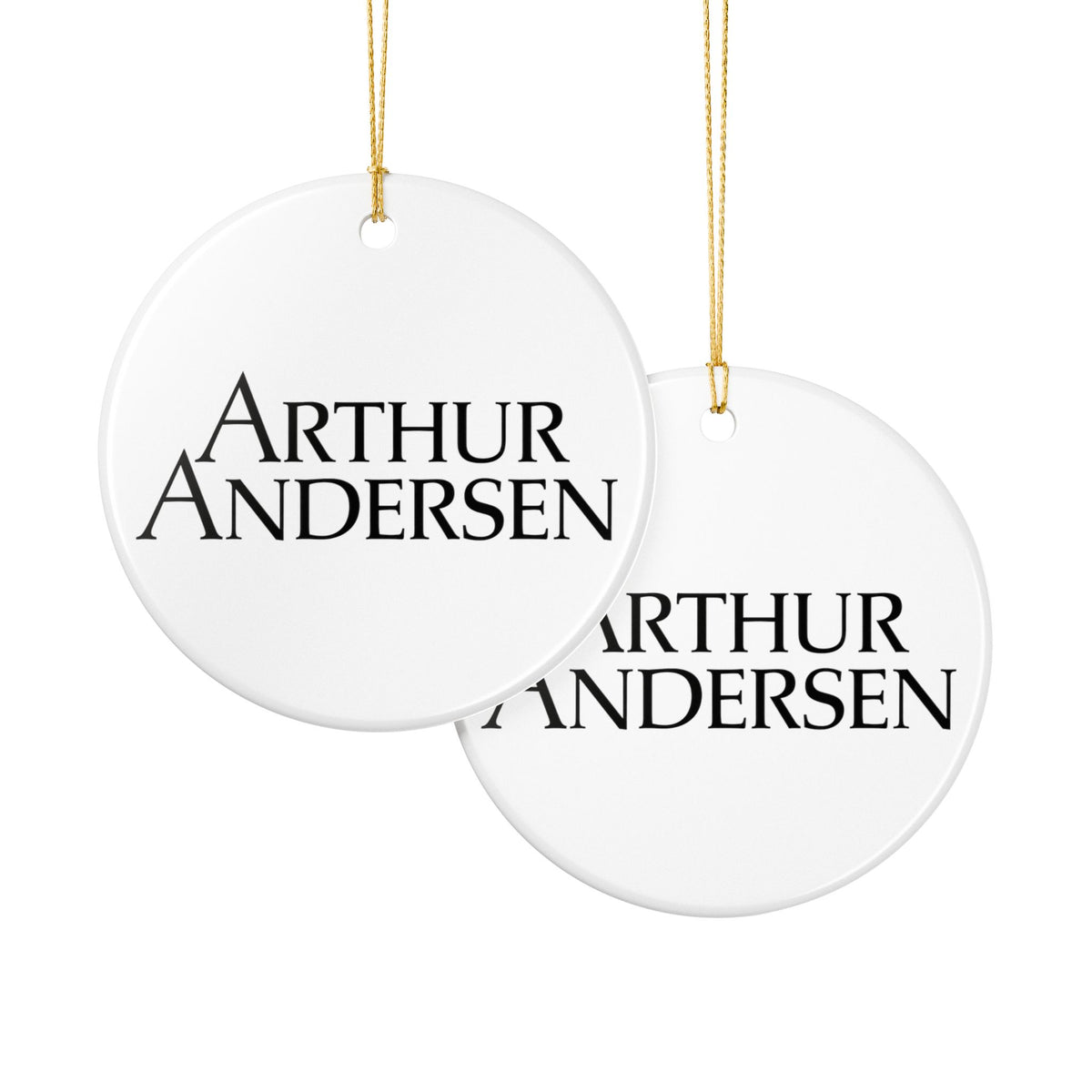 Arthur Andersen Ceramic Ornament