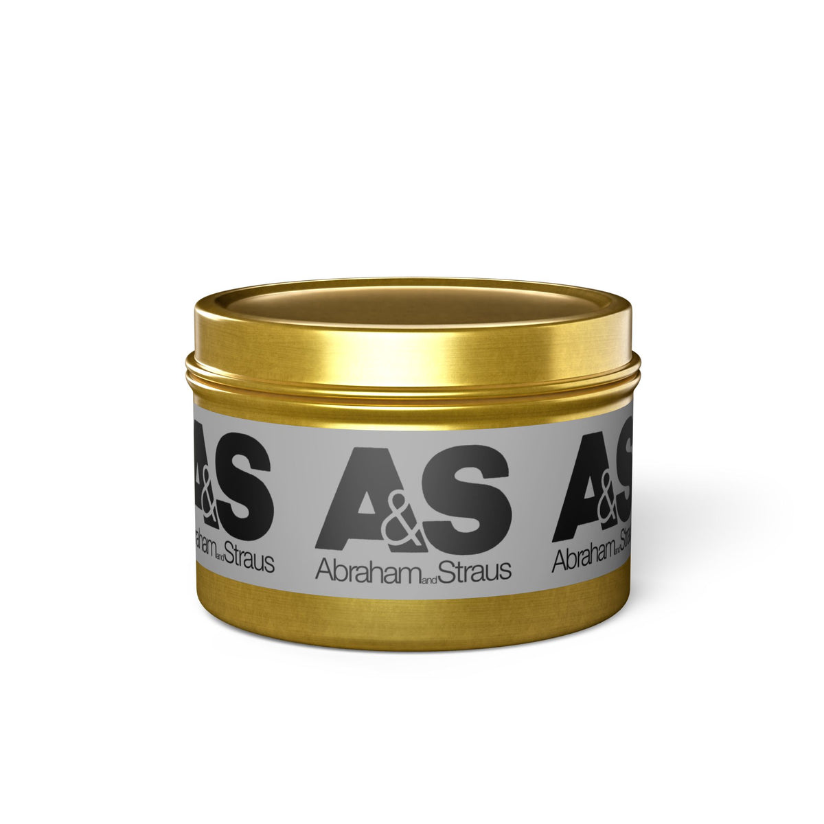 Abraham & Straus Tin Candle