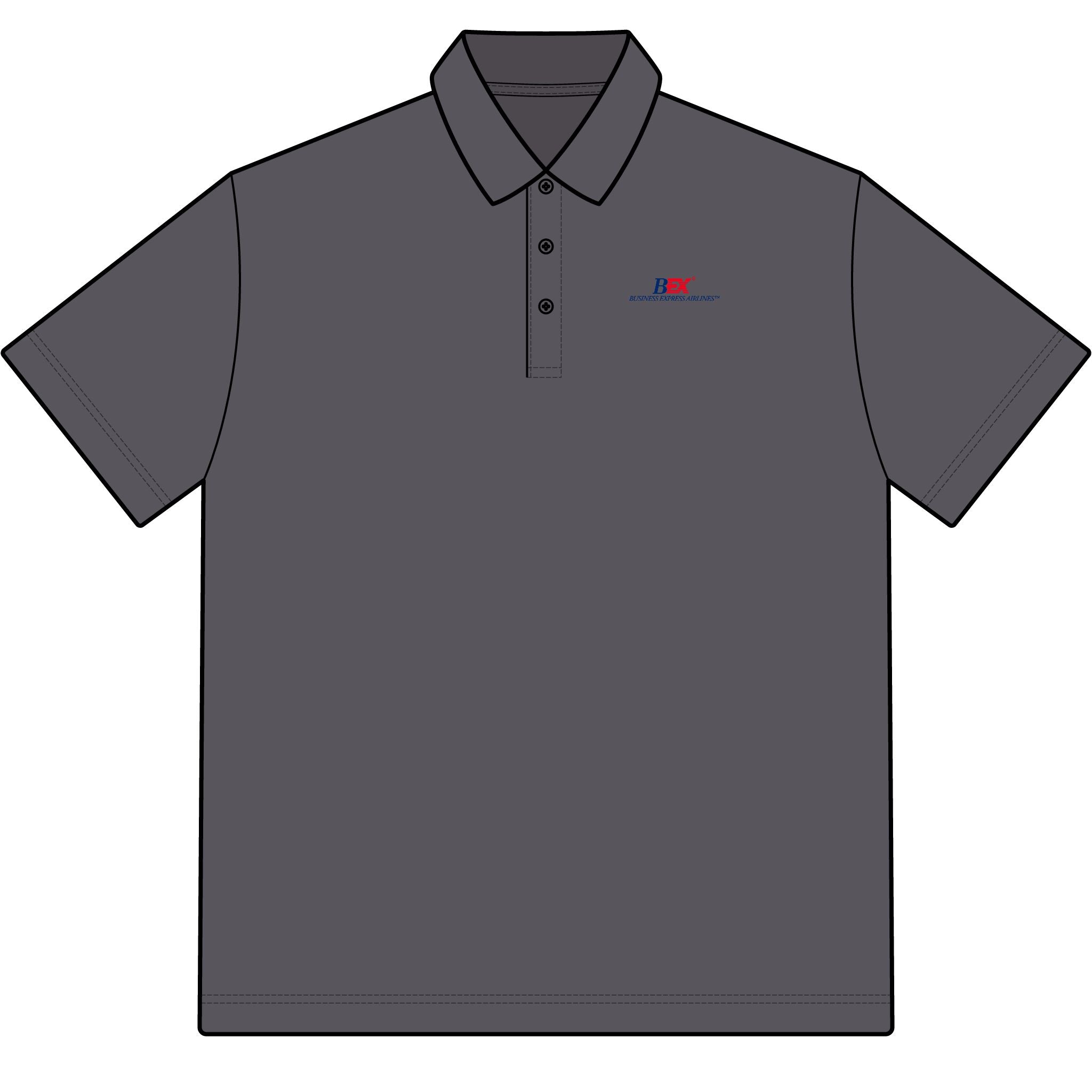 Business Express Airlines Cotton Polo Shirt