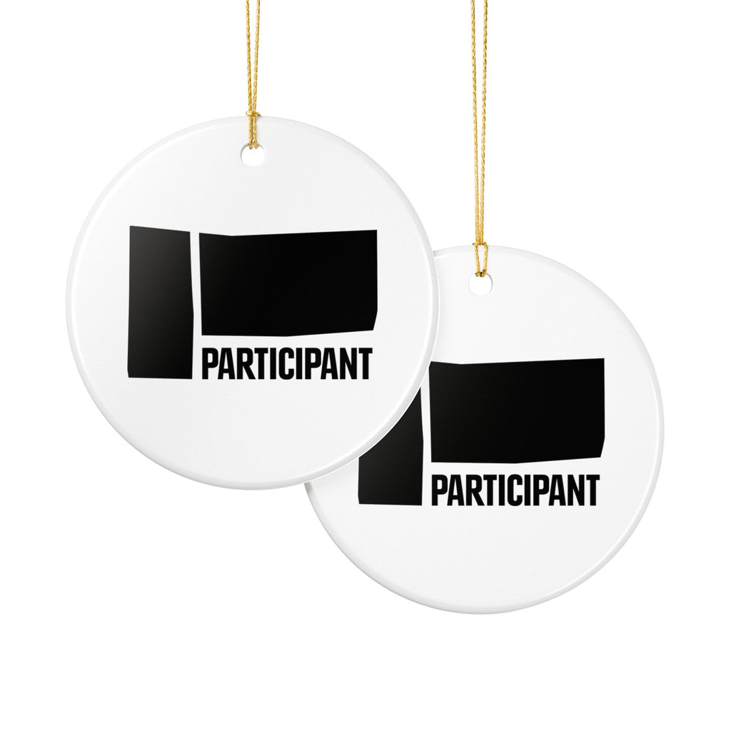 Participant Media Ceramic Ornament