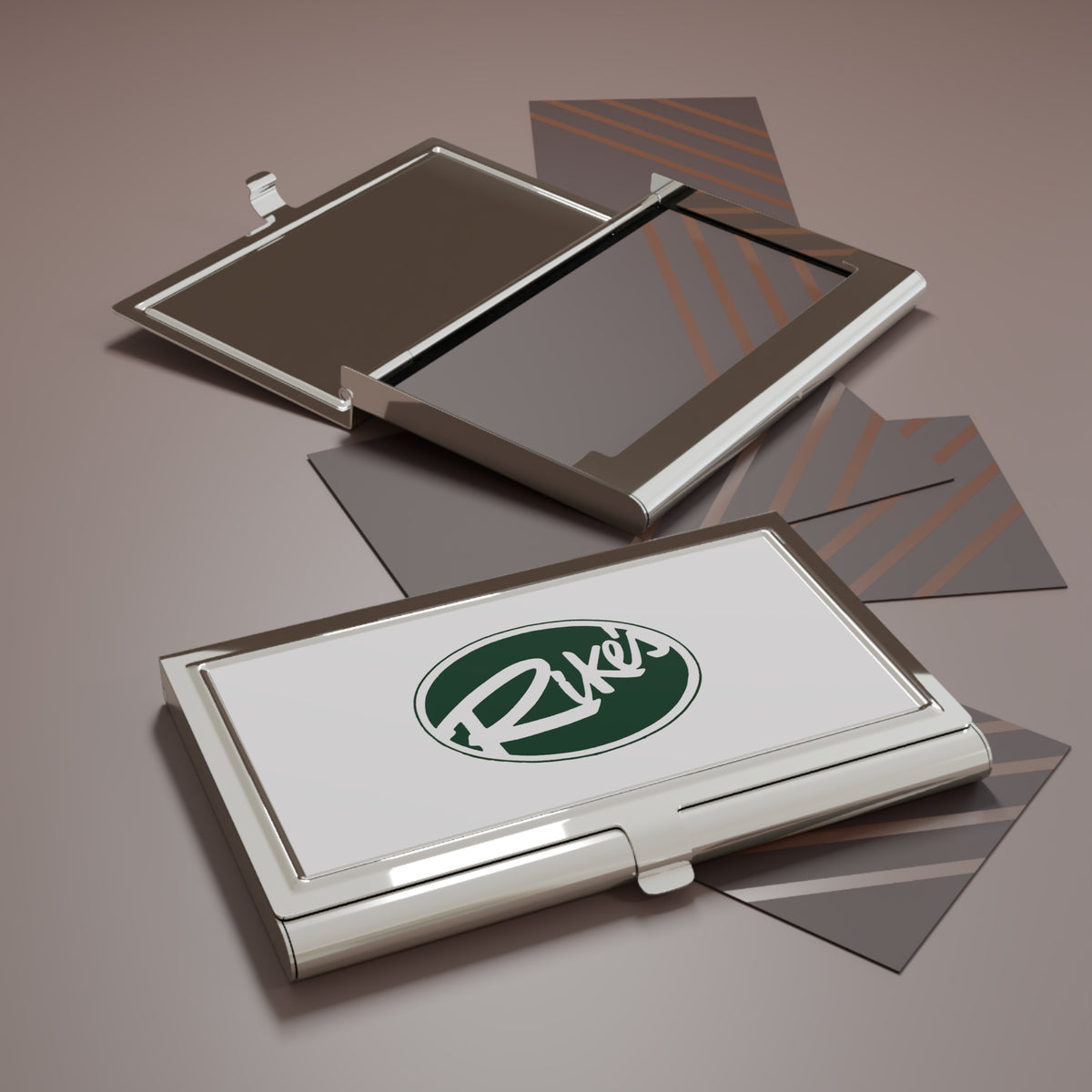 Rike-Kumler Company Metal Business Card Holder