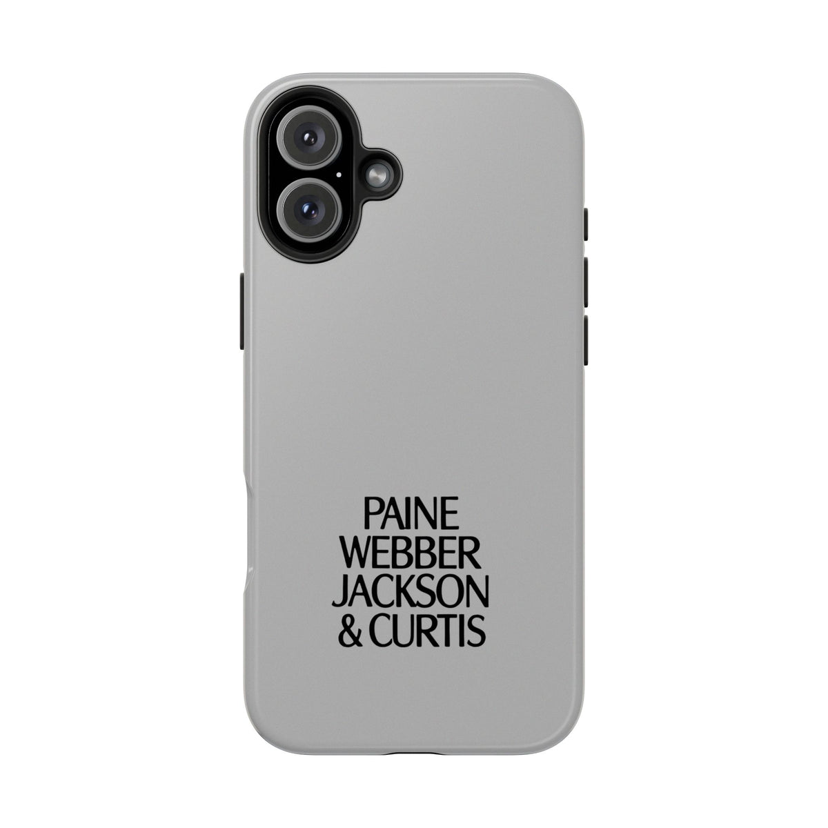 Paine Webber Jackson & Curtis Tough Phone Case
