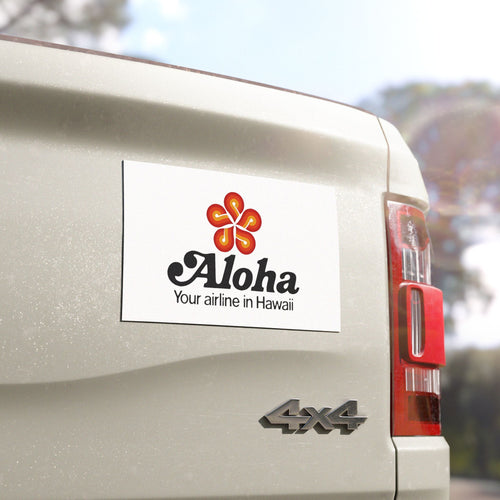 Aloha Airlines Car Magnet